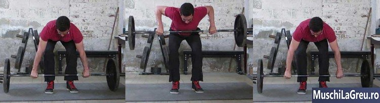 Ramat cu bara (Barbell Row) Form